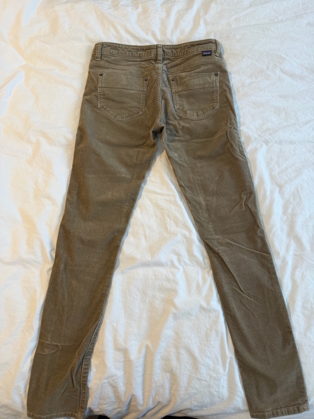 Patagonia Tan Corduroy Skinny Pants Size 26